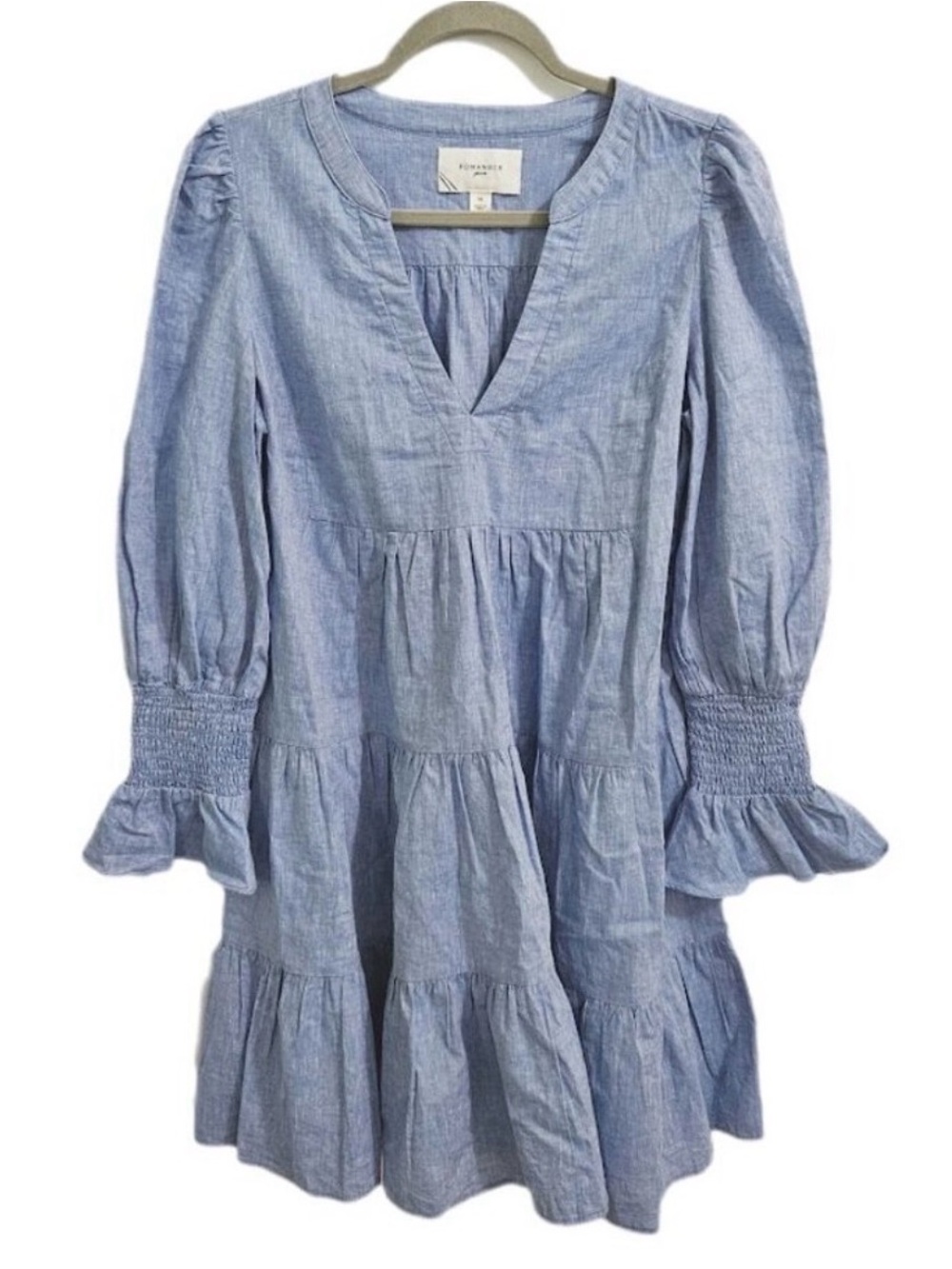 Tuckernuck Pomander Place Chambray Kenzo Dress M - Picture 3 of 9
